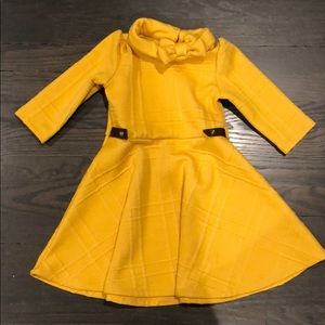 NWT Janie and Jack “quilted jacquard” girls dress